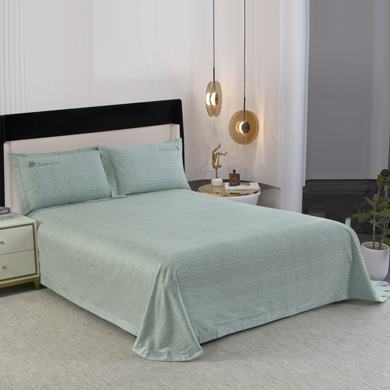 紫韵&ldquo;嘉年华&rdquo;铂金棉床饰套件   被套200*230CM   单位：（套）-绿 绿色 被套：200*230CM      床单：245*